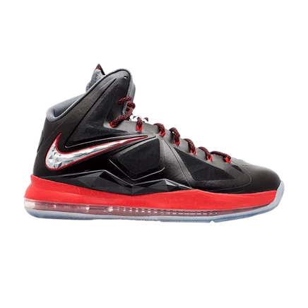 Баскетбольные кроссовки Nike LeBron 10+ Pressure, черные