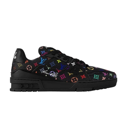 Кроссовки Louis Vuitton Trainer Takashi Murakami, черные