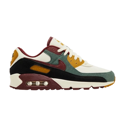 Кроссовки Nike Air Max 90 Coconut Milk Vintage Green, кремовые