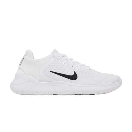 Женские кроссовки Nike Free RN 2018, бело-черные