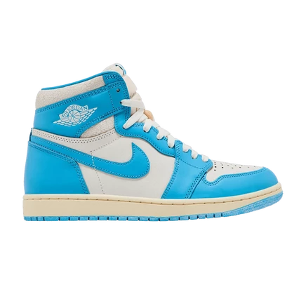 Мужские кроссовки Air Jordan 1 Retro High OG 'UNC Reimagined', синие