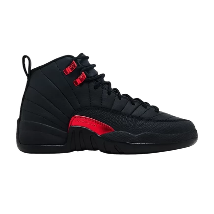 Кроссовки Air Jordan 12 Retro GS 'Bloodline' черного цвета
