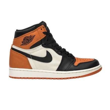 Кроссовки Air Jordan 1 Retro High OG Shattered Backboard, оранжевые