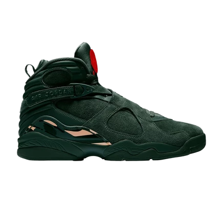 Мужские баскетбольные кроссовки Air Jordan 8 Retro Bin 23, зеленые
