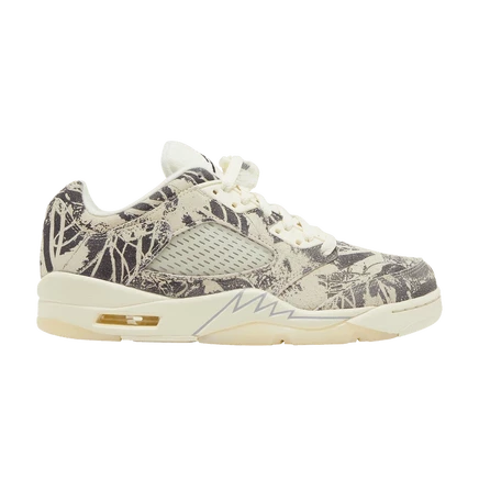 Женские кроссовки Air Jordan 5 Low Expression, кремовые