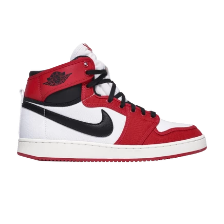 Кроссовки Air Jordan 1 KO Chicago 2021, красные