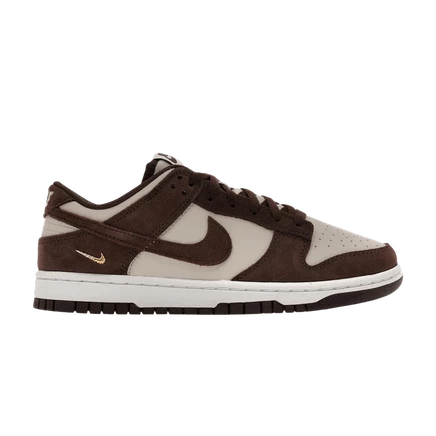 Женские кроссовки Nike Dunk Low низкие, коричневые