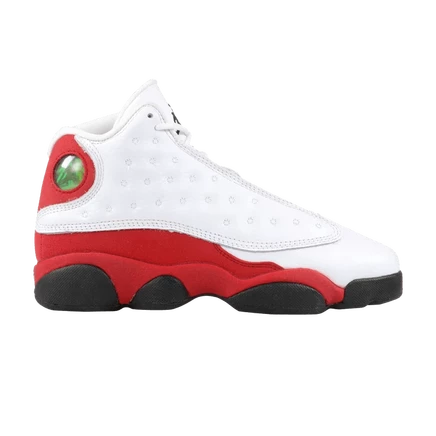 Детские кроссовки Air Jordan 13 Retro «Cherry», белые