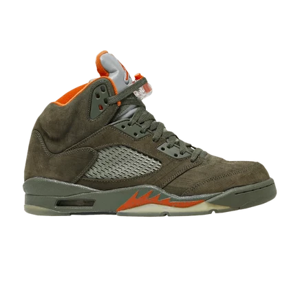 Кроссовки Air Jordan 5 Retro LS, оливковые