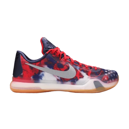 Кроссовки Nike Kobe 10 «USA», разноцветные