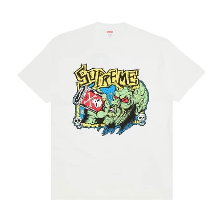 Мужская футболка Supreme Fuckin Blowout, белая