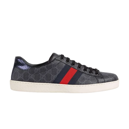 Кроссовки Gucci Ace GG Supreme, черные