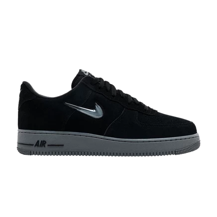Кроссовки Nike Air Force 1 Jewel, черно-серые