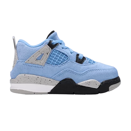 Детские кроссовки Air Jordan 4 Retro TD, голубые