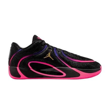 Кроссовки Air Jordan Tatum 4, черно-розовые
