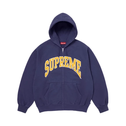 Толстовка с капюшоном Supreme Cracked Raglan на молнии 