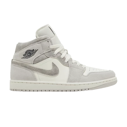 Air Jordan 1 Mid SE 'Нейтральный серый парус' серый