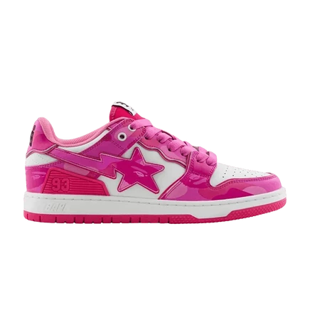 Мужские кроссовки Bape Sk8 Sta #2 M1, розовые