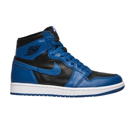 Кроссовки Air Jordan 1 Retro High OG Dark Marina Blue, синие