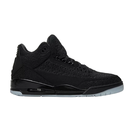 Кроссовки Air Jordan 3 Retro Flyknit, черные