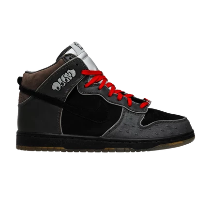Кеды Nike Dunk High SB MF Doom, черные