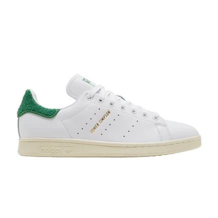 Мужские кроссовки Adidas Stan Smith Homer Simpson, белые