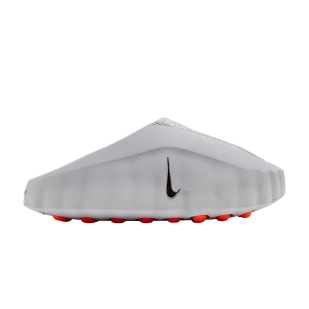 Женские мюли Nike Mind 001 с массажными элементами и амортизацией, светло-серые