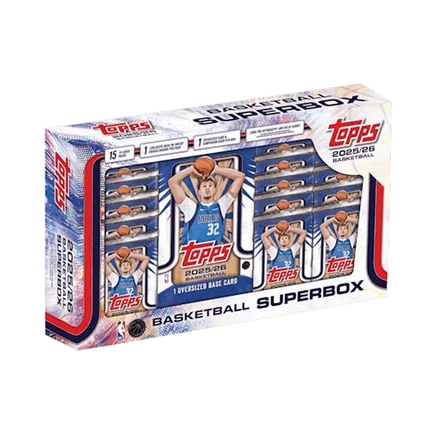 Коллекционная коробка Topps NBA 2025–26, разноцветная