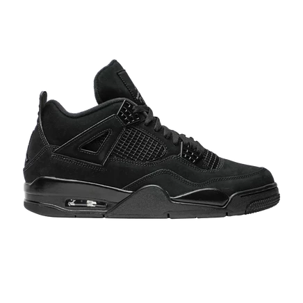 Мужские кроссовки Air Jordan 4 Retro Black Cat, черные