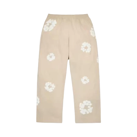 Мужские штаны Denim Tears Cotton Wreath, кремовые