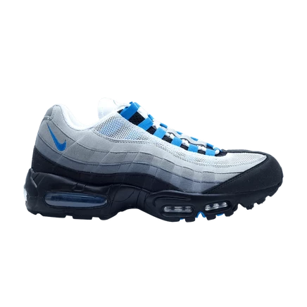 Кроссовки nike air max 95 photo blue, серые