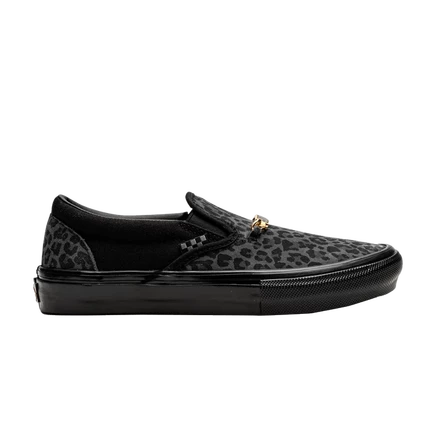 Унисекс слипоны Vans x Cher Strauberry Skate Slip-On, черные