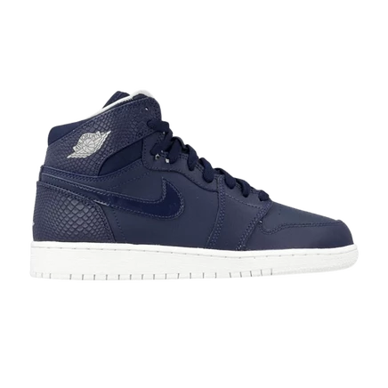 Детские кроссовки Air Jordan 1 Retro High GS, темно-синий