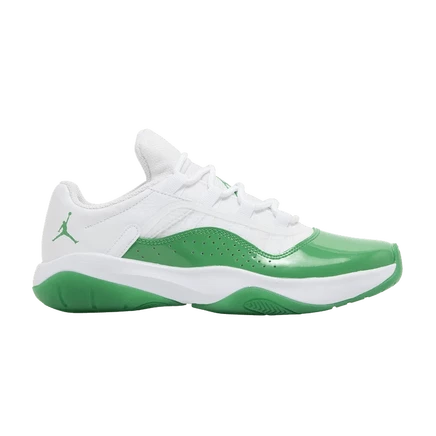 Женские кроссовки Air Jordan 11 CMFT Low, бело-зеленые