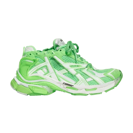 Кроссовки Balenciaga Runner, неоново-зеленые