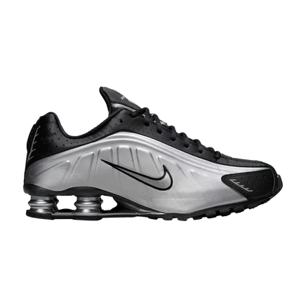 Кроссовки Nike Shox R4 «Metallic Silver Black», серебристо-черные