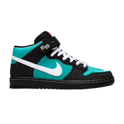 Кроссовки Nike Dunk Mid SB «Freshwater», бирюзовые