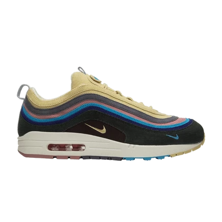 Кроссовки Nike x Sean Wotherspoon Air Max 1/97, разноцветные