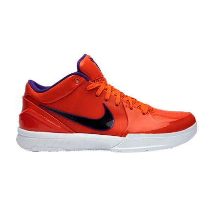Кроссовки Nike x Undefeated Kobe 4 Protro, оранжевые