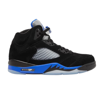 Кроссовки Air Jordan 5 Retro «Racer Blue», черные