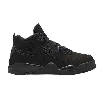 Детские кроссовки Air Jordan 4 Retro PS, черные