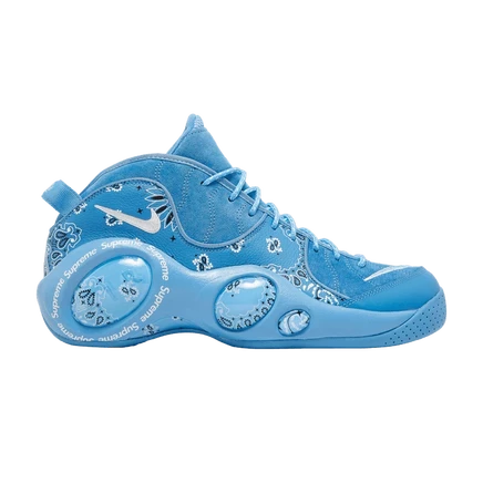 Кроссовки Nike x Supreme Air Zoom Flight 95 SP, голубые