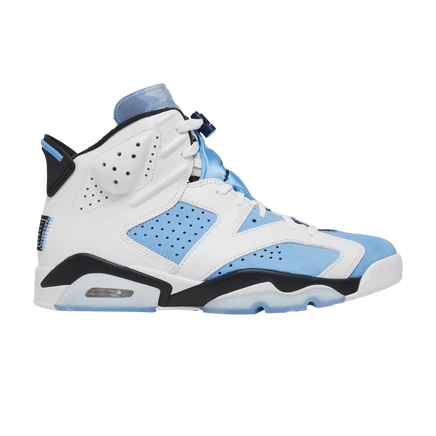 Мужские кроссовки Air Jordan 6 Retro UNC, синие