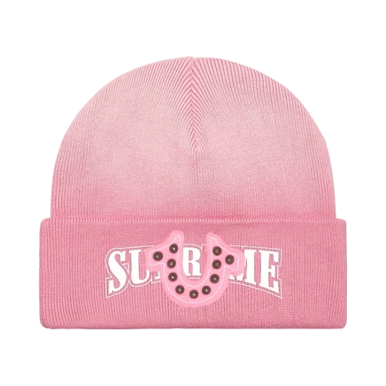 Унисекс шапка Supreme x True Religion, розовая