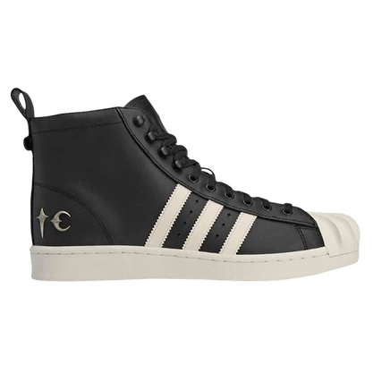Мужские кроссовки Adidas Superstar Boot Luxe, черные
