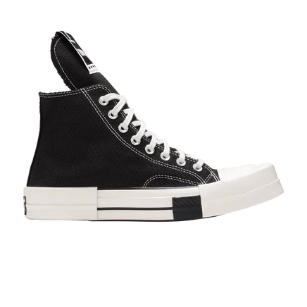 Кроссовки Rick Owens x Converse TURBODRK Chuck 70 High, черные
