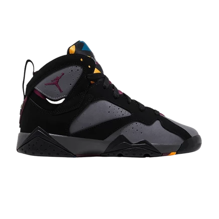 Детские кроссовки Air Jordan 7 Retro BG «Bordeaux», черные