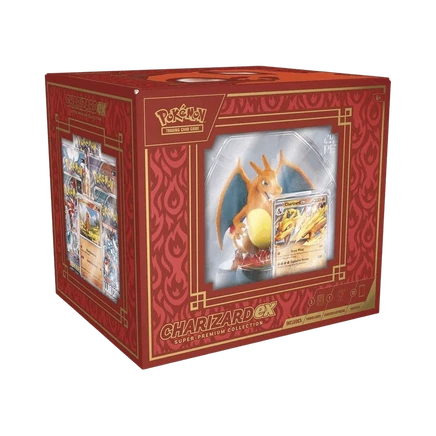 Коллекционный набор Pokémon Charizard ex Super Premium Collection, разноцветный