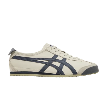Унисекс кроссовки Onitsuka Tiger Mexico 66 «Birch Peacoat», кремовые