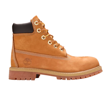 Ботинки Timberland 6 дюймов Classic Junior кожаные, песочные